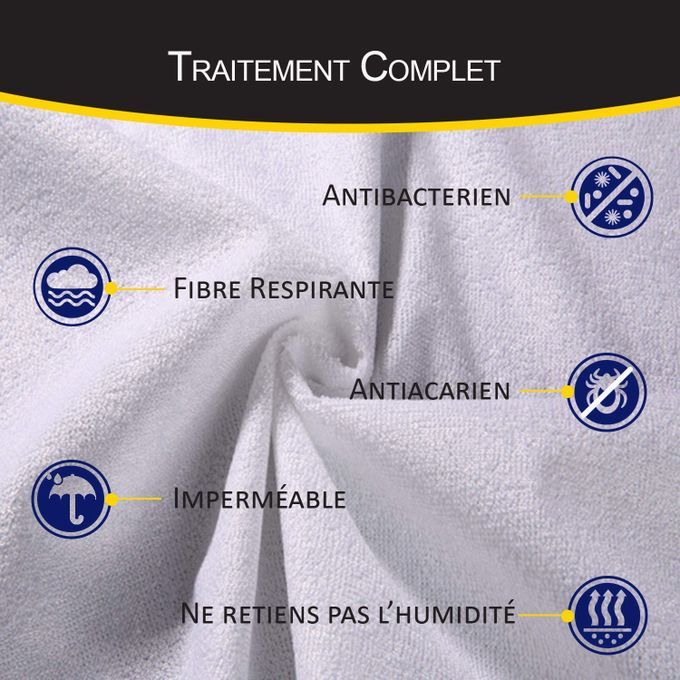 Housse de protection de matelas imperméable💦